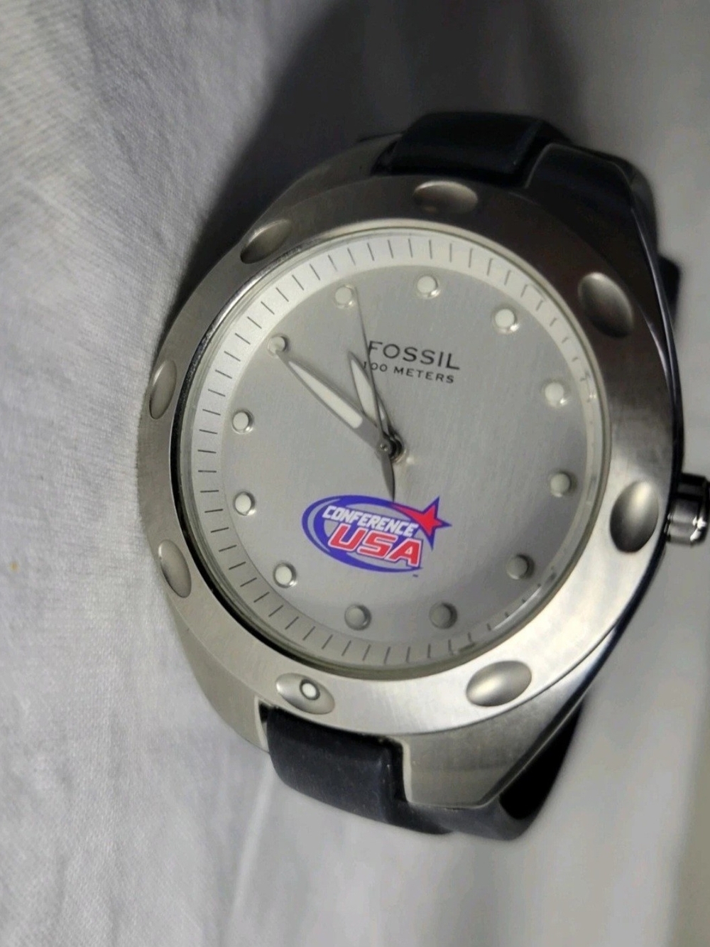 RARE LIMITED EDITION MENS FOSSIL WATCH PR 5098 CONFRENCE USA LIMITED PRODUCTION